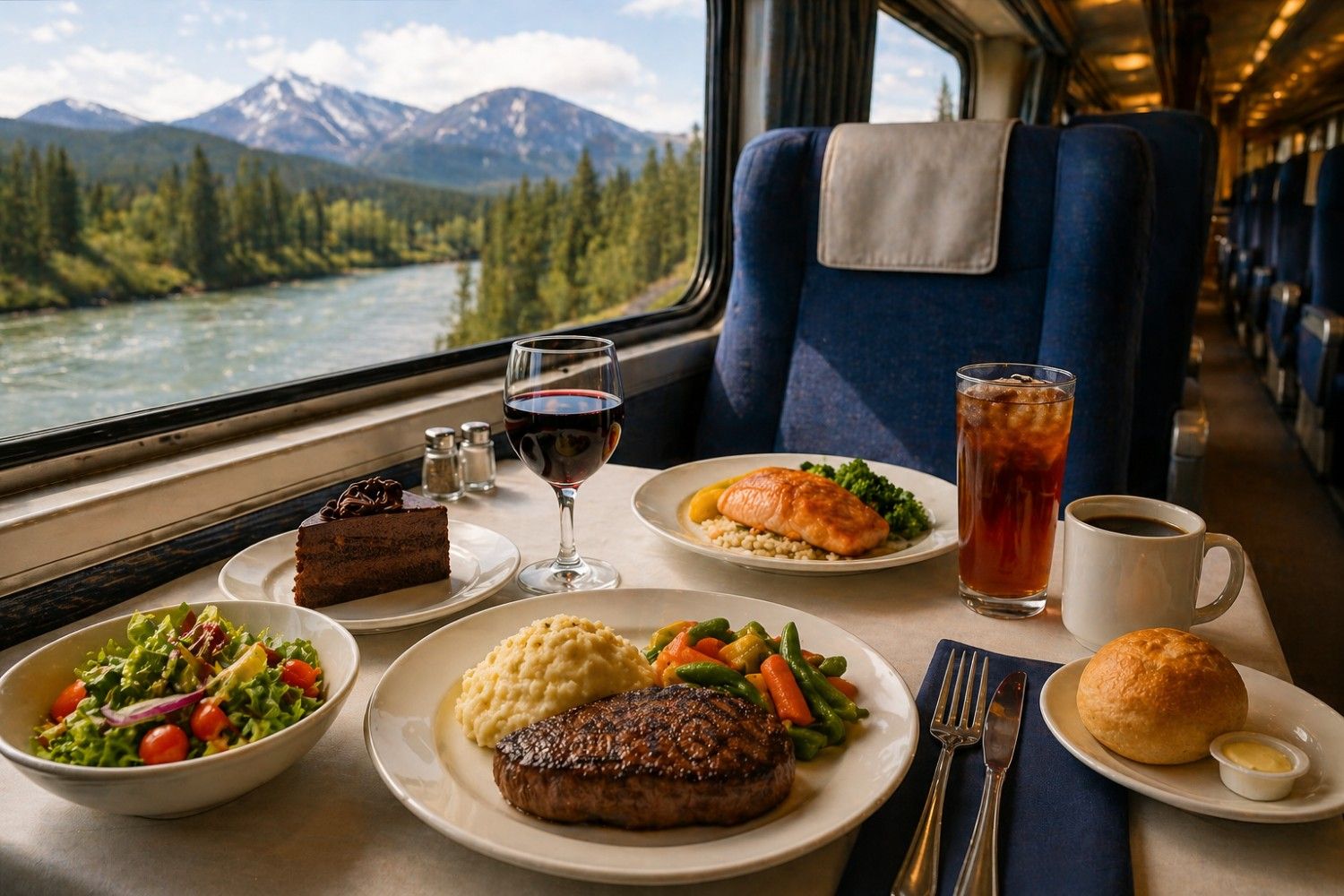 Amtrak Meal – Dining, Menus, Prices & What to Expect